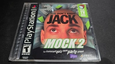 You Don't Know Jack: Mock 2 Sony Playstation 1 PS1 EX+NM cond COMPLETE+reg card! - Image 1 of 4