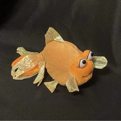 Webkinz Fantail Goldfish Plush Stuffed Animal HM218 Ganz NO CODE Gold Fish  - Image 1 of 4