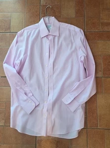 Charles Tyrwhitt Mens Shirt 15.5 /35 Pink Long Sleeve Button (Jermyn Street) - Picture 1 of 3