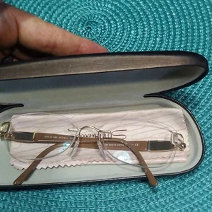 Silhouette 6704 20 Rimless 53-18-135 Used Eyeglasses Frames with case - Picture 1 of 12