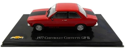 IXO, CHEVROLET Chevette GPII 1977 rossa con strisce nere, 1/43,  MAGCHECHEVETTE - Immagine 1 di 4