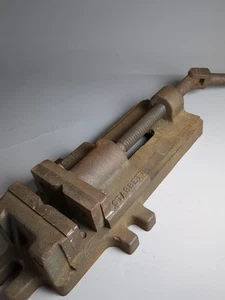 Vintage Starrett 913 1/2 Bohrer Presse Maschinist Schraubstock 3,5" Backenbreite Präzision - Bild 1 von 14