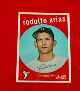 1959 Topps Karte #537 - White Sox Rodolfo Arias - Bild 1 von 2