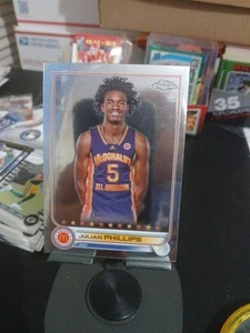 2022 Topps Chrome McDonalds All American - Julian Phillips #54 (RC) - Bild 1 von 3