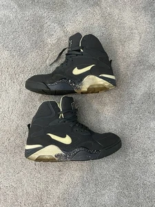 Nike Air Force 180 Sneaker Schuhe Herren Größe 9,5 Mid Glow In The Dark / Grau - Bild 1 von 6