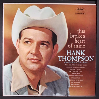 HANK THOMPSON: this broken heart of mine CAPITOL 12" LP 33 RPM - Image 1 of 2