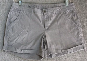 Pantalones Cortos Mountain Hardware Para Mujer Talla 10 Senderismo Aire Libre Gris  - Imagen 1 de 11