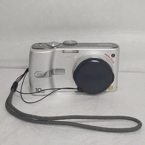 Panasonic Lumix DMC-TZ1 Digital Camera 10x Optical Zoom Untested With Battery - Picture 1 of 9