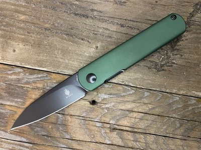 Kizer Feist - Edición Exclusiva - Aluminio Verde - Negro CPM 4V Foto 1 de 4
