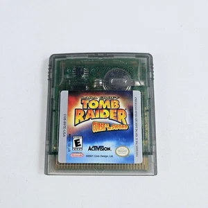Lara Croft Tomb Raider Curse of the Sword Nintendo Game Boy Color Tested - Picture 1 of 4