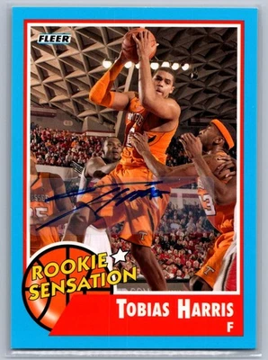 2011-12 Fleer Retro #62 Tobias Harris Tennessee Volunteers AUTO - Image 1 of 2