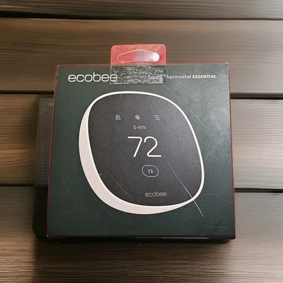 NEW Ecobee Smart Thermostat Essential EB-STATE7-01 programmable Wi-Fi Thermostat - Image 1 of 4