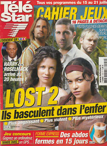 Télé Star N º 1554 - 10/07/2006 - Lost 2 - Paris Hilton - Kim Basinger - Alec