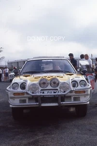 OPEL MANTA 400 RAUNO AALTONEN SAFARI RALLY 1984 35mm SLIDE PHOTOGRAPH #10 FRONT - Picture 1 of 2