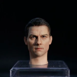 Figuras 1/6 Tom Cruise Hombre Cabeza Esculpida Ajuste 12" Hot Toys Phicen Worldbox - Imagen 1 de 9