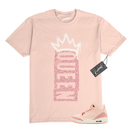 3 T shirt San Valentino Trattati Lavato Rosa Corallo Rosso Match Q1