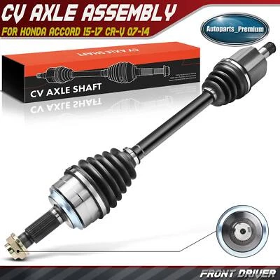 Conjunto de eixo CV para Honda Accord 2015-2017 CR-V 2007-2017 driver dianteiro L4 2.4L - Imagem 1 de 4