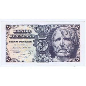 ESPAÑA SPAIN 5 PESETAS 1947 SIN CIRCULAR SIN SERIE 7034849 - Imagen 1 de 2