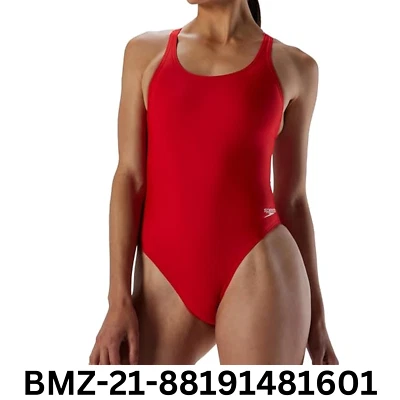 Traje de baño Speedo para mujer de una pieza Prolt Super Pro sólido adulto, rojo 32/34/36 Foto 1 de 4