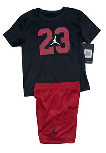 Air Jordan Boys Short Sets Toddler Thru Little Boys; 2T, 3T, 4T & 5, 6, 7  NWT