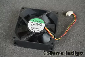 KD1208PTB2 13.(2).F.GN 80x80x25mm DC12v 1.3W 3-Pin 3-Wire Short tail - Picture 1 of 1