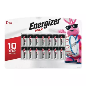 Energizer MAX C Cell Batteries Alkaline Batteries (14 Count) - Picture 1 of 1
