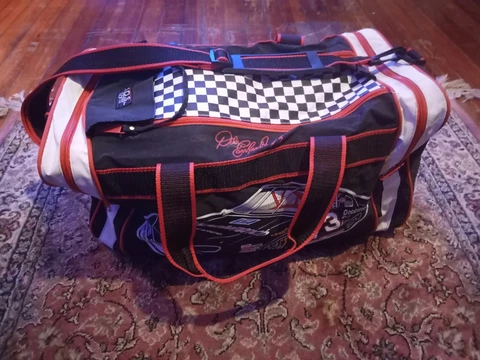 ADS Sports DALE EARNHARDT #3 DUFFEL Gym Carry BAG Goodwrench Racing NASCAR Cover