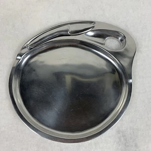 Towle Pintel Collection Silber Servierplatte Platte mit Käsemesser gebraucht - Bild 1 von 9