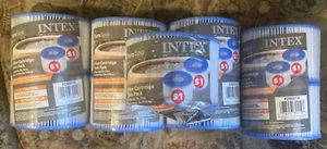 INTEX #29001E FILTRI SPA S1 Totale di 9 - 4Confezioni Doppie, 1 Singola Tutti Nuovi - Foto 1 di 3