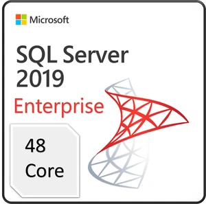 Microsoft SQL Server 2019 Enterprise Edition - 48 Core License (DVD/Certificate) - Picture 1 of 2