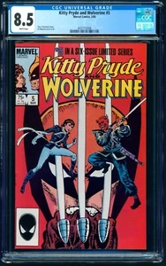 Kitty Pryde and Wolverine #5 CGC 8.5 (1985) - Picture 1 of 2