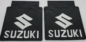 Fits Suzuki LJ80 Mud Flaps Mudflap set (white) - Picture 1 of 6