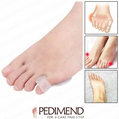 Pedimend kleine Zehenglätter & Korrektor rosa Zehenabscheider - Fußpflege UK