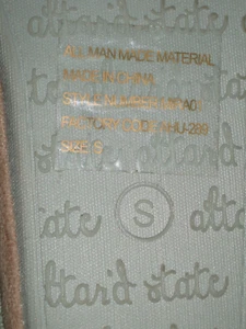 ALTAR'D STATE Talla PEQUEÑAS ZAPATILLAS BOTAS Gris y Crema Tejido PIEL SINTÉTICA NUEVAS CON ETIQUETAS - Imagen 1 de 5