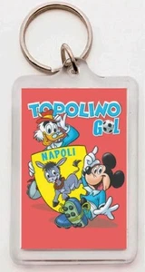 Napoli - Portachiavi in plastica bifacciale - da Cover Topolino - Foto 1 di 1
