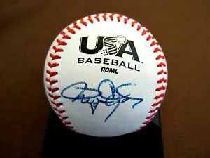 ROGER CLEMENS RED SOX YANKEES ASTROS JAYS SIGNED AUTO VINTAGE USA BASEBALL JSA - Picture 1 of 3