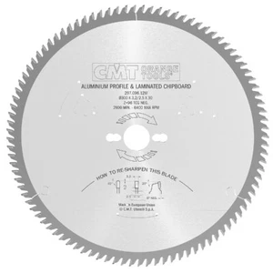 296-297 CMT KLINGEN FÜR NICHTEISEN-, KUNSTSTOFF- UND LAMINATMATERIALIEN, INDUSTRIESERIE - Bild 1 von 2