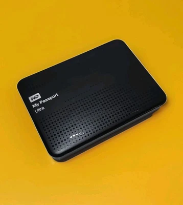 WD My Passport Ultra 1TB External Hard Drive – Black, Excellent Condition - Image 1 of 4