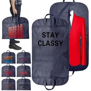 UK Long Hanging Garment Suit Dress Coat Travel Bags Clothes Carrier Cover Bag - Picture 1 of 23