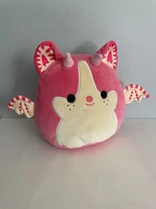 Squishmallows Adopt Me Pets 9” Roblox Pink Strawberry Shortcake Bat Dragon 2024 - Picture 1 of 9