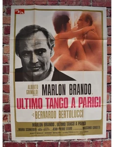 manifesto ULTIMO TANGO A PARIGI Bertolucci Marlon Brando Maria Schneider A06 - Imagen 1 de 1