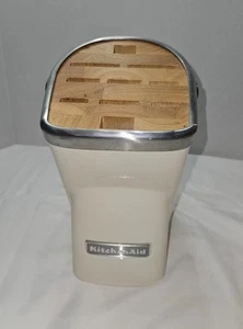 KitchenAid Pro 7PC Triple Rivet Knife Holder USED SEE PHOTOS - Picture 1 of 13
