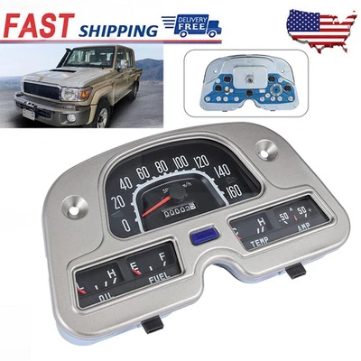 New Speedometer Gauge Cluster For Toyota Land Cruiser FJ40 FJ45 BJ40 1975-1980 Foto 1 de 4