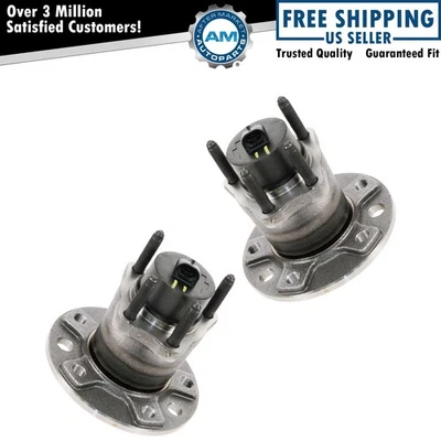 Rear Wheel Hub Bearings Set For 1999-2003 Saab 9-3 1994-1998 900 Foto 1 de 4