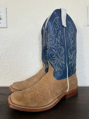 Botas para hombre Anderson Bean 9 marrón con eje azul 6634J 4900 de colección Foto 1 de 4