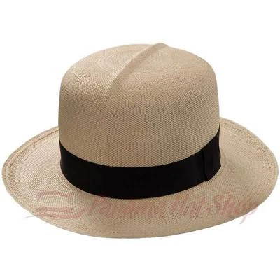 CUENCA (APPELLATION OF ORIGIN) AUTHENTIC PANAMA HAT: COLONIAL STRAW HAT - OPTIMO HAT