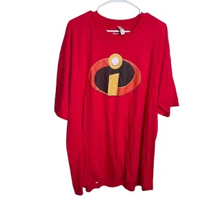 Disney Incredibles Shirt Erwachsene 3XL Rot Kurzarm Grafik T-Shirt - Bild 1 von 6