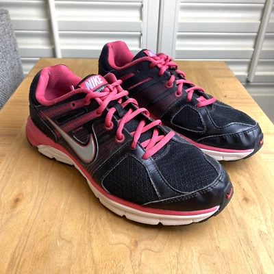 NIKE Anodyne DS Flywire women's US Size 9 Running Shoes Black/pink  Walking Gym - Image 1 of 4