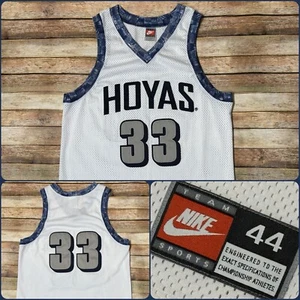 Nike Authentic Georgetown Hoyas Trikot #33 Alonzo Mourning 1988-1992 NCAA 48 XL - Bild 1 von 10