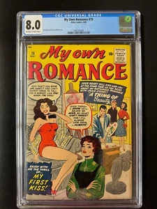 MY OWN ROMANCE #75 CGC 8.0 Kirby Good Girl GGA Cover - SINGLE HIGHEST GRADED - Picture 1 of 3